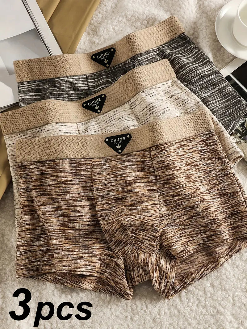 Moixe Textured Boxer Combo (Pack of 4) – Premium Comfort & Style